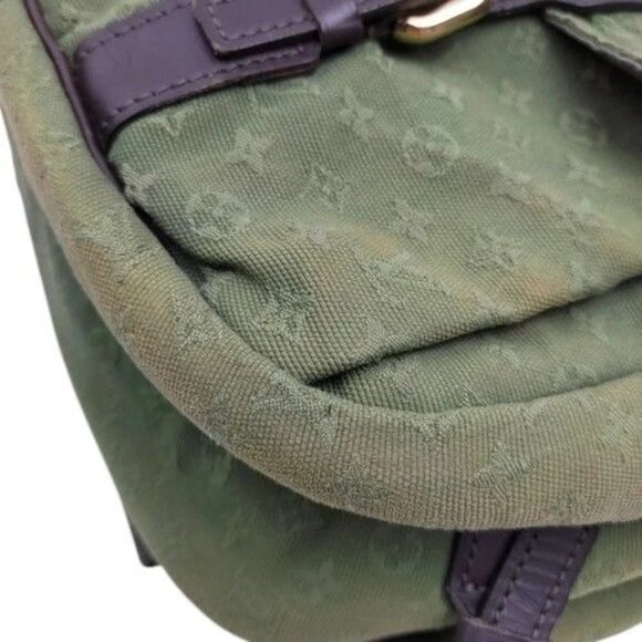291354BM (L5) Louis Vuitton Crossbody Bag Green Monogram Miniline - Picture 5 of 9